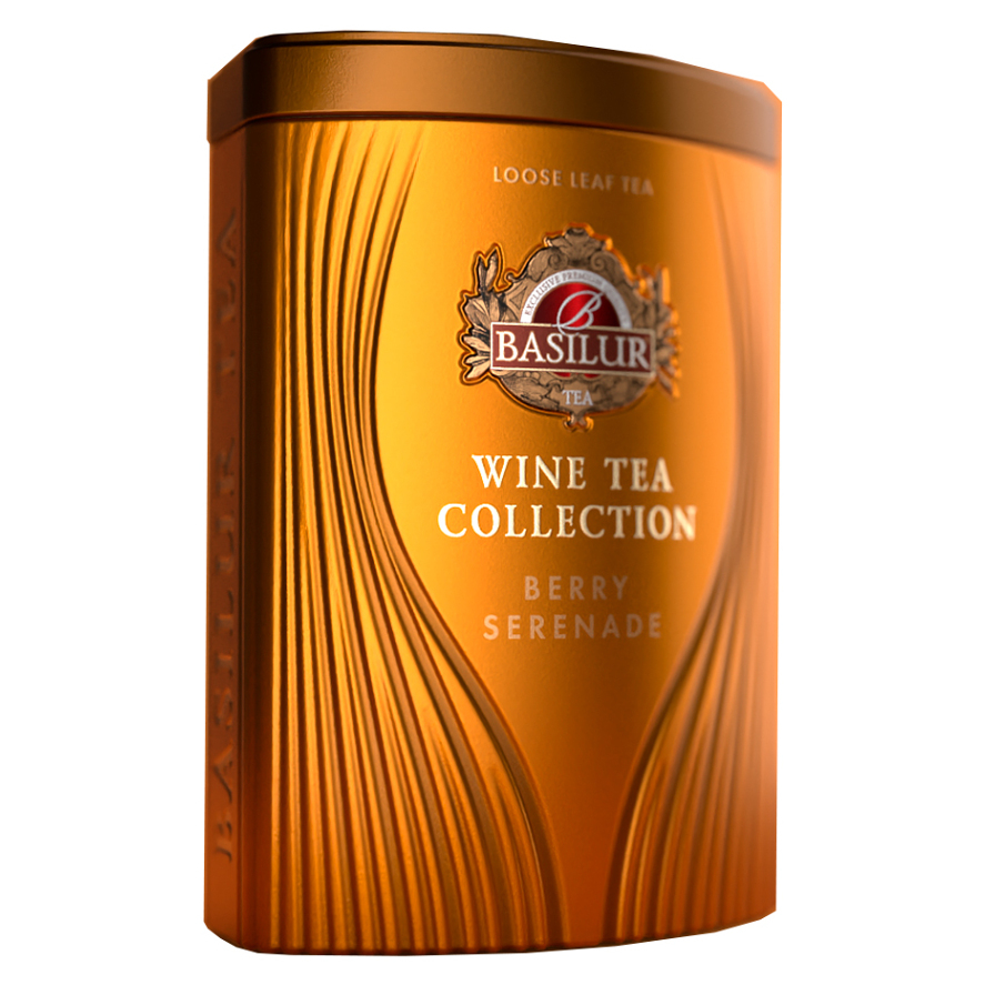 BASILUR Wine tea berry serenade černý čaj 75 g