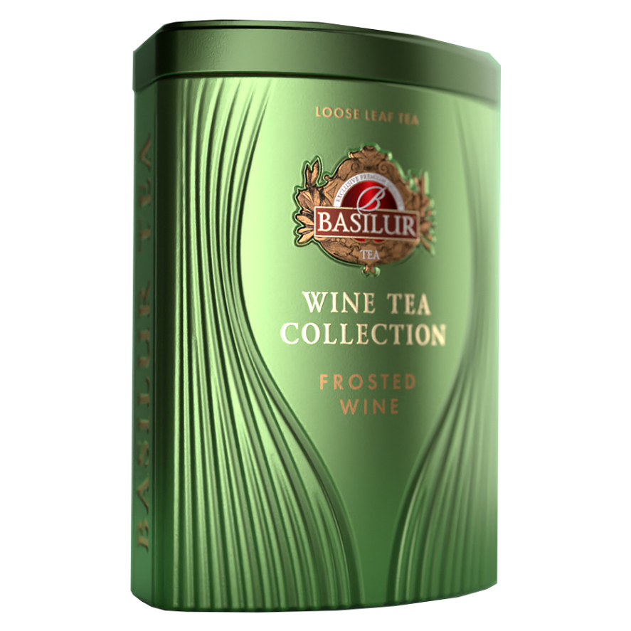 E-shop BASILUR Wine tea frosted wine zelený čaj 75 g
