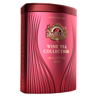 BASILUR Wine tea majestic red černý čaj 75 g