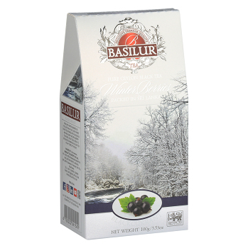BASILUR Winter berries černý sypaný čaj s příchutí černý rybíz 100 g