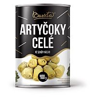 BASSTA Artyčoky celé ve slaném nálevu 400 g