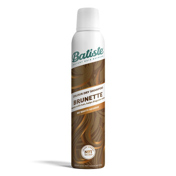 BATISTE Beautiful Brunette Suchý šampon na poškozené a barvené vlasy 200 ml