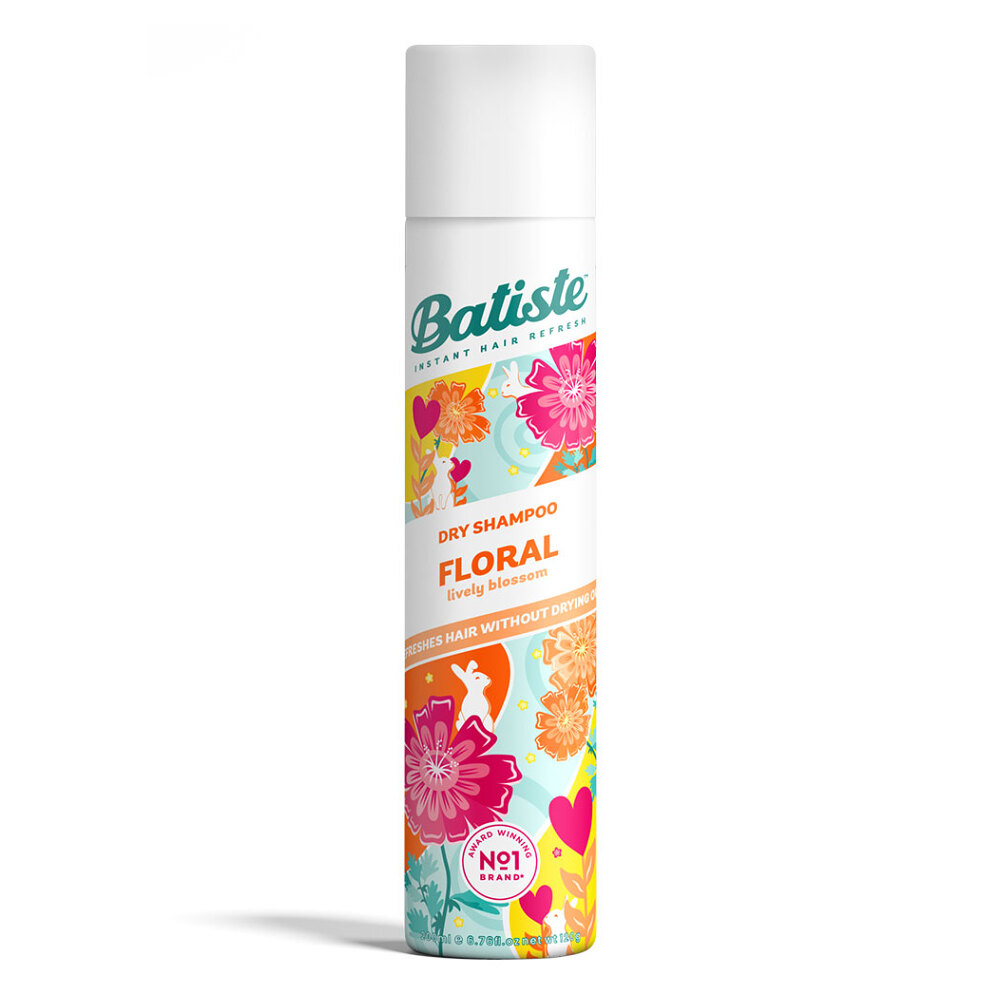 E-shop BATISTE Floral Suchý šampon na normální vlasy Se svěží vůní 200 ml