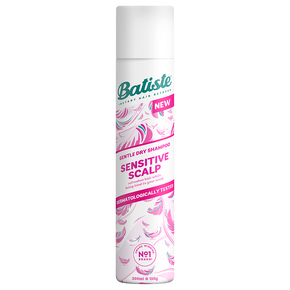 Batiste Sensitive suchý šampon pro citlivou pokožku hlavy 200 ml