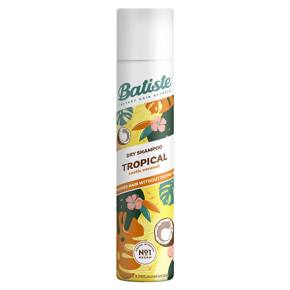 Levně BATISTE Suchý šampon Tropical 200 ml