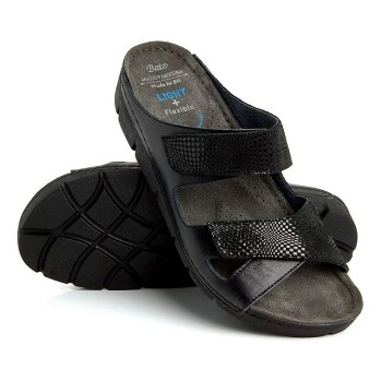 BATZ Emilia dámské pantofle černé 1 pár, Velikost obuvi: 36