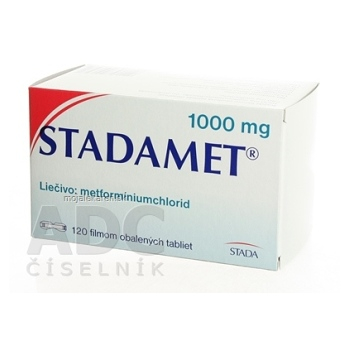STADAMET 1000 Potahované tablety 120x1000 mg