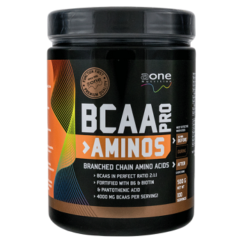 AONE BCAA pro aminos 500 kapslí