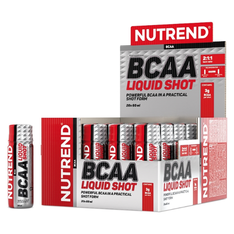 E-shop NUTREND BCAA liquid shot 20 x 60 ml