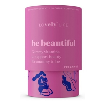 VELY Be beautiful gumové vitamíny na podporu krásy mámy i miminka 60 kusů, expirace