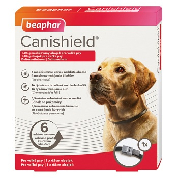 BEAPHAR Canishield® Antiparazitní obojek pro velké psy 65 cm