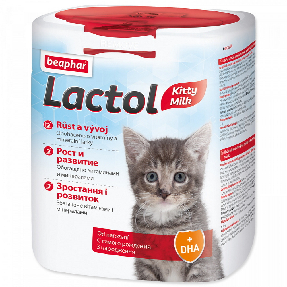 E-shop BEAPHAR Lactol Kitty sušené mléko pro koťata 500 g