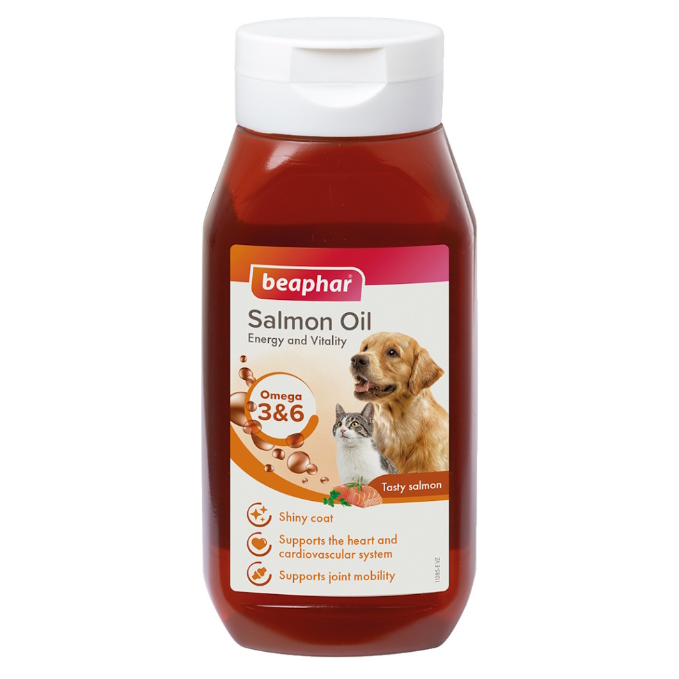 Levně BEAPHAR Lososový olej pro psy 430 ml