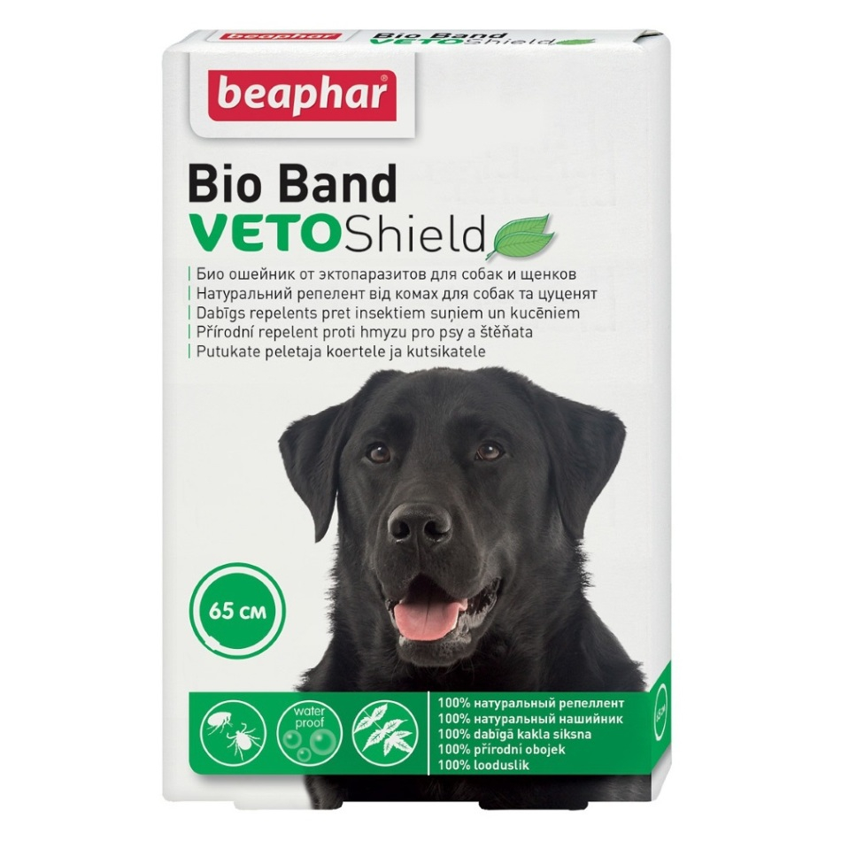 Levně BEAPHAR Bio Band repelentní obojek pro psy 65 cm
