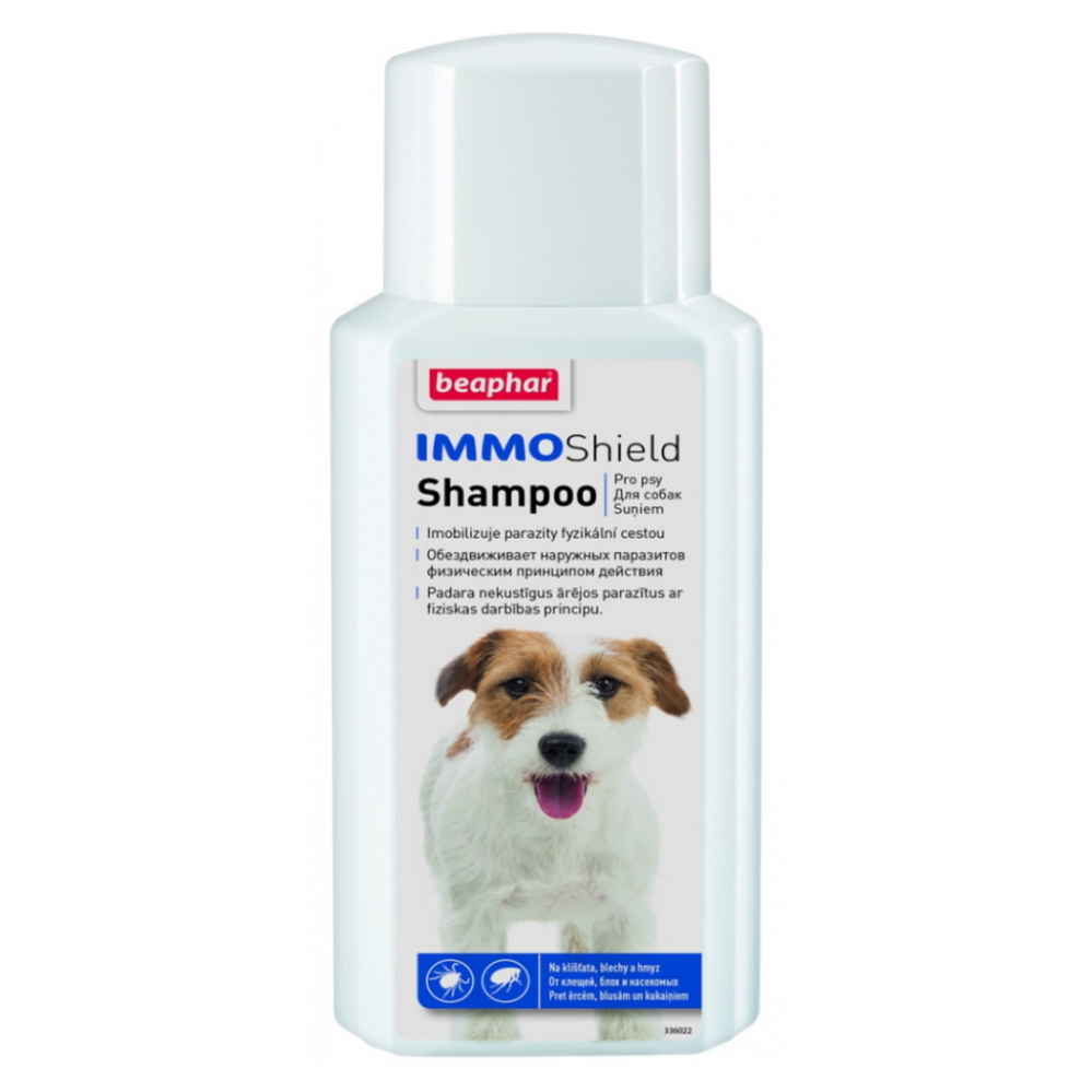 E-shop BEAPHAR Šampon Immo Shield antiparazitární pro psy 200 ml