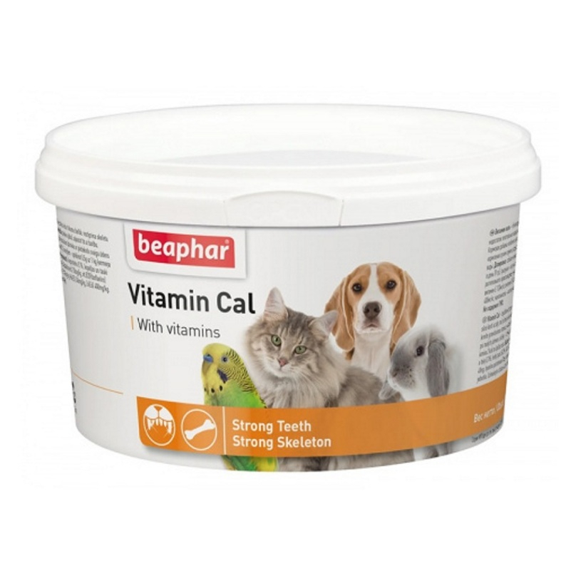 E-shop BEAPHAR Vitamin Cal pro psy, kočky, ptáky a malá zvířata 250 g