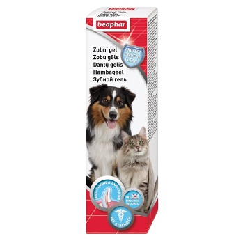 BEAPHAR Zubní gel pro psy a kočky 100 g, poškozený obal