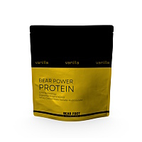 Bear Foot  Power Protein 1000g, syrovátkový koncentrát CFM, vanilka