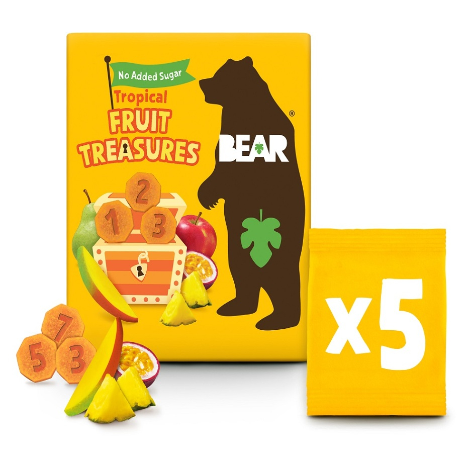 E-shop BEAR Fruit treasures tropical mango a marakuja 5 x 20 g