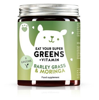 BEARS WITH BENEFITS Eat your super greens 60 kusů (Detoxikace celého těla) - Vícesložkové