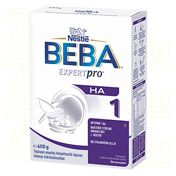 BEBA Expert pro HA 1 počáteční kojenecké mléko 600 g (Počáteční kojenecká mléka)