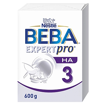 BEBA Expert pro HA 3 pokračovací kojenecké mléko 600 g (Pokračovací kojenecká mléka) - Hypoalergenní