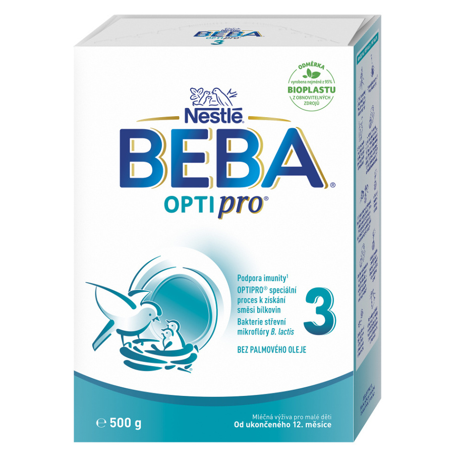 Levně BEBA Optipro 3 batolecí mléko od 12. měsíce 500 g
