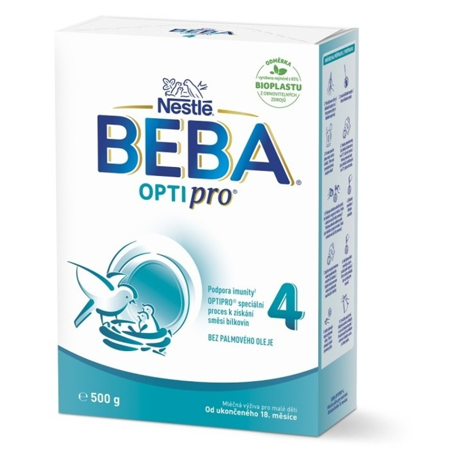 E-shop BEBA Optipro 4 batolecí mléko od 18. měsíce 500 g