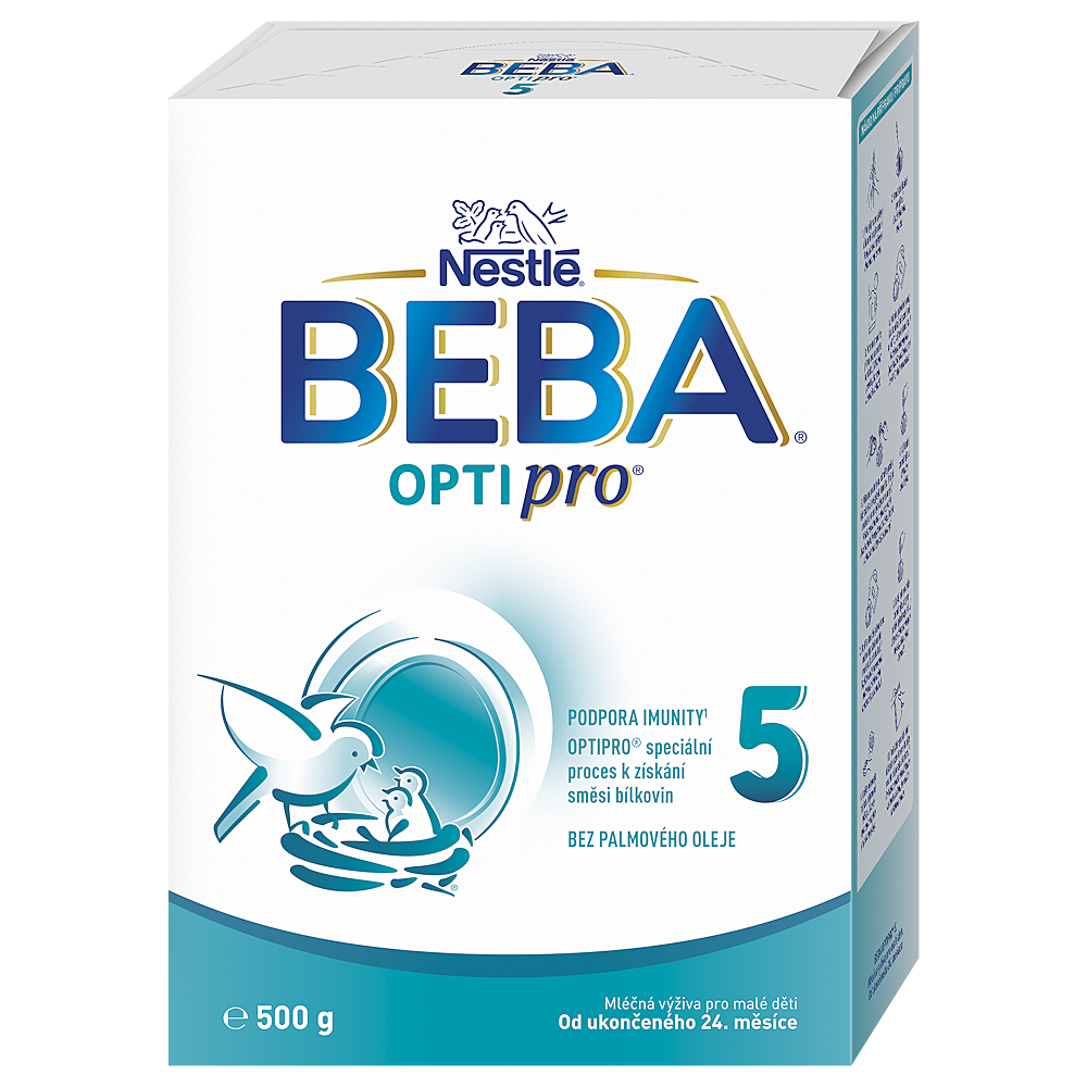 BEBA Optipro 5 batolecí mléko od 24. měsíce 500 g