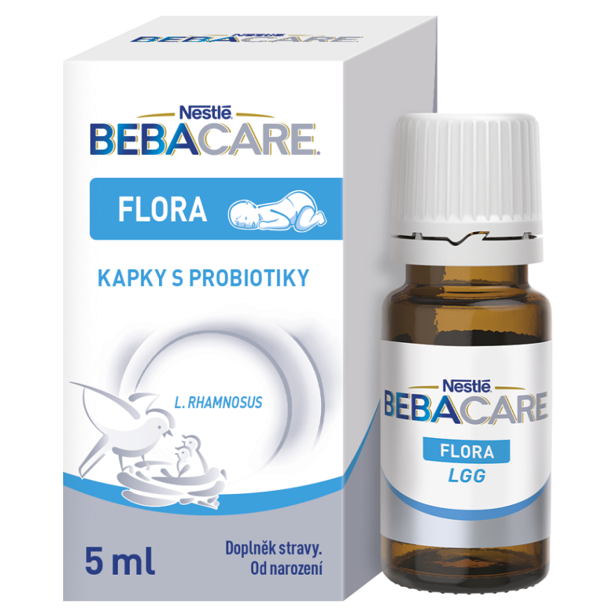 E-shop BEBACARE Flora kapky s probiotiky 5 ml