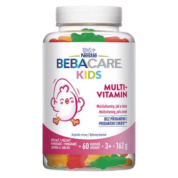 BEBACARE Kids MULTIVITAMIN gummies 60 želatinových medvídků (Vitamíny a multivitaminy pro děti) - Vícesložkové
