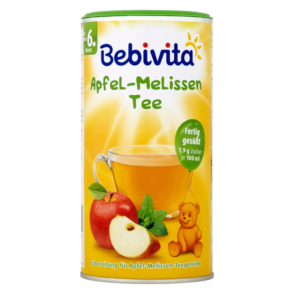 Levně BEBIVITA Instantní čaj Jablko-Meduňka 200 g