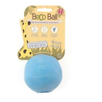 BECO Ball EKO míček pro psy - modrý L