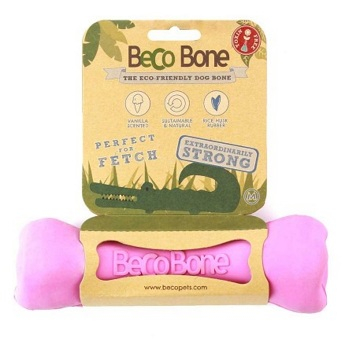 BECO Bone EKO kost pro psy - růžová S