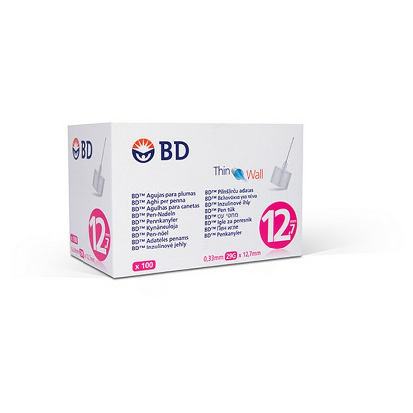 E-shop BECTON DICKINSON Inzulinové jehly 0.33 x 12.7mm 29G 100ks