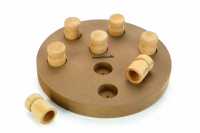 BEEZTEES Interaktivní dřevěná hračka GIONO 2v1 25 cm