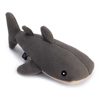 BEEZTEES Minus One hračka pro psy žralok šedý 33 x 22 x 8 cm