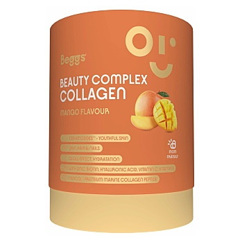 BEGGS Beauty and glow collagen mango 30x5,7 gramů (Vitamíny na pleť) - Vícesložkové