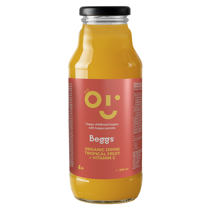 BEGGS Nápoj tropické ovoce 4m+ BIO 300 ml