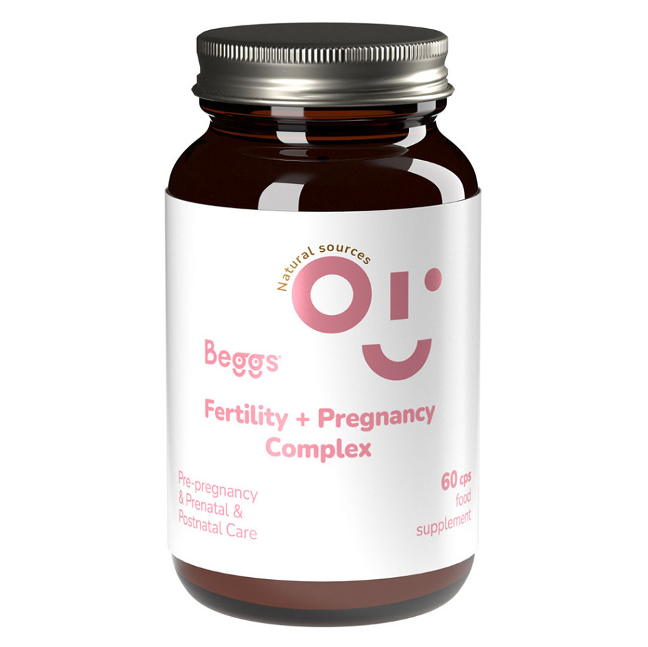 E-shop BEGGS Fertility + pregnancy complex 60 kapslí
