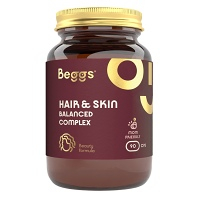 BEGGS Hair&skin balanced complex 90 kapslí