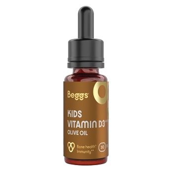BEGGS Kids vitamin D3 400 IU olive oil BIO 30 ml (Vitamín D) - Vícesložkové