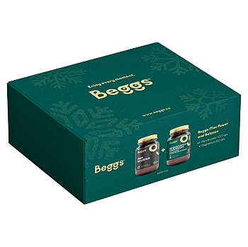 BEGGS Men Power and Balance 100 + 60 kapslí Dárkové balení (Doplňky stravy pro potenci, erekci) - Vícesložkové