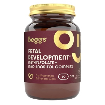 BEGGS Methylfolate + myo inositol complex 30 kapslí