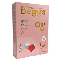 BEGGS Mléčná 7 zrnná kaše jablečná 6m+ 200 g