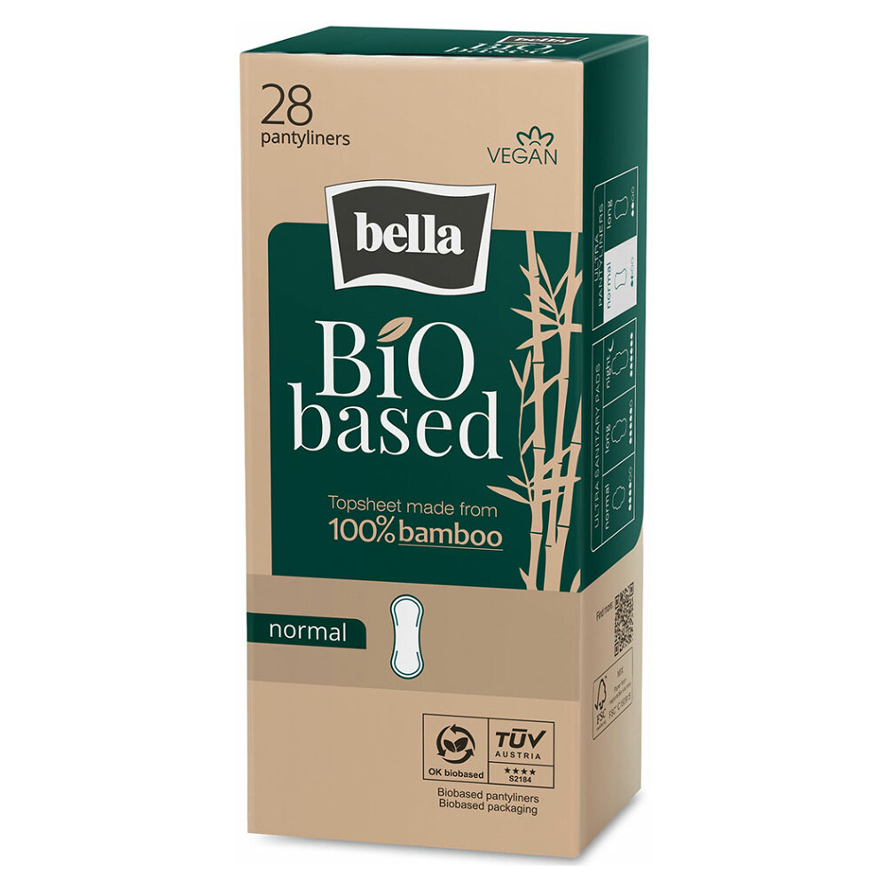 Levně BELLA Bio Based Normal Ultratenké slipové vložky 28 ks