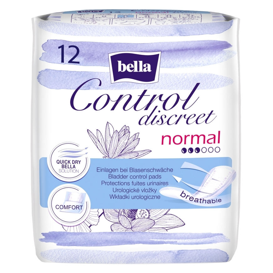 BELLA Control discreet normal 12 kusů