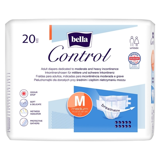 E-shop BELLA Control plenkové kalhotky M 20 kusů
