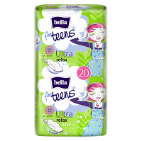 BELLA For Teens Ultra Relax Hygienické vložky křidélky 20 ks
