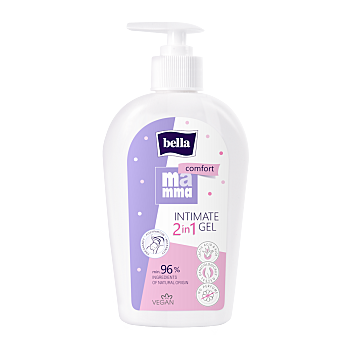 BELLA Mamma comfort intimní gel 2v1 300 ml (Kosmetika pro těhotné) - Hydratační